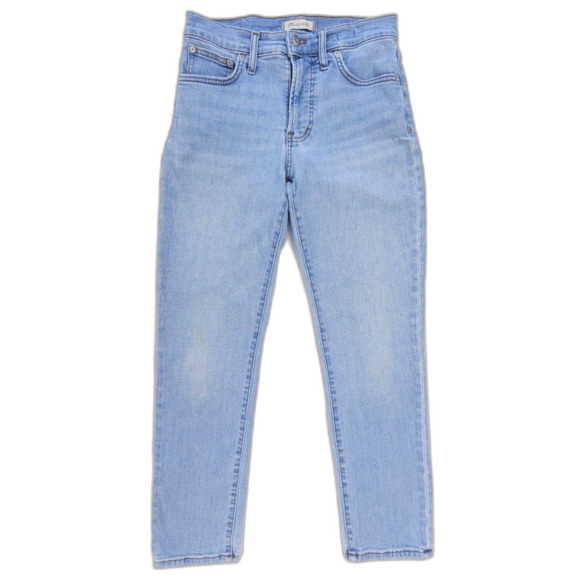 MADEWELL Mid-Rise Perfect Vintage Jean Alderton Wash Hemp 90s Y2k Minimal Boho - Picture 1 of 8
